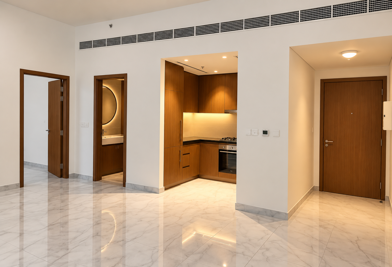 Modern 1BR | Spacious Layout | Balcony | Azizi Vista